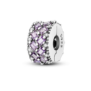 Shining Purple Fixing Clip
