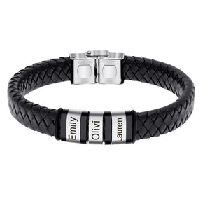 3 beads and bracelet
