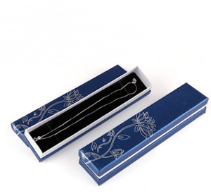 Light Blue Necklace Box