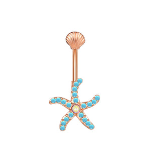 Rose Gold Starfish