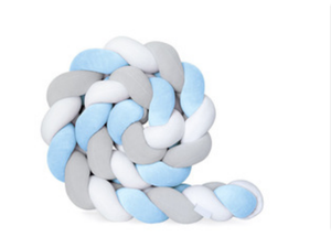 Grey + white + blue