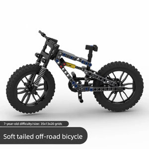 Soft tail A bicycle (gray)
