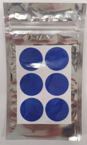 2.8cm blue (20 sheets/aluminum plated zipper bag)