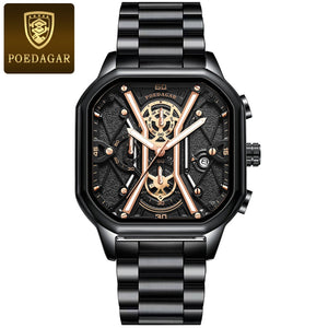 922 black shell gold nail stee