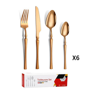 Rose gold  24 Piece set