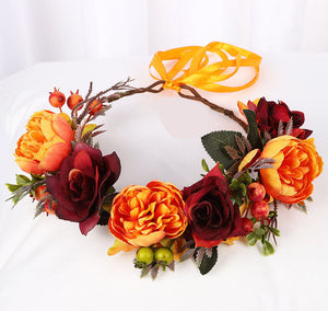Orange Peony