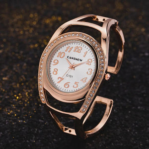Rose gold white