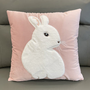 Pink profile bunny
