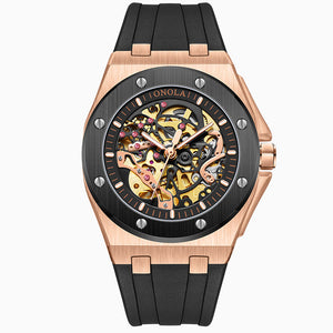 Rose shell black circle