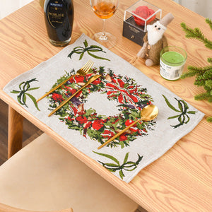 Flower wreath style