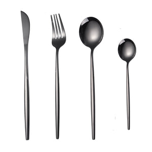 Black Four-Piece Set