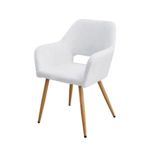 Matte White + Fabric