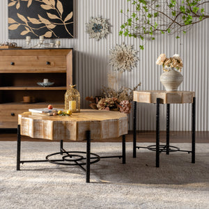 Natural+Black + Wood+Metal