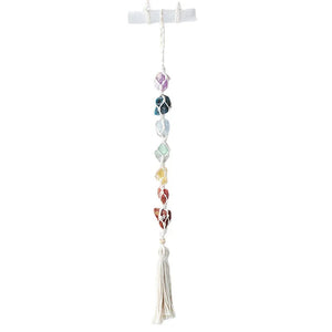 7-color gemstone pendant