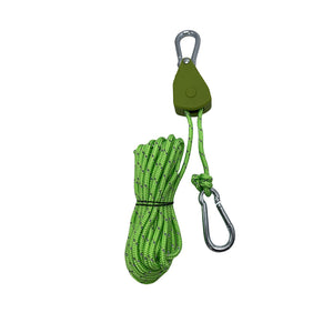 4m green reflective rope