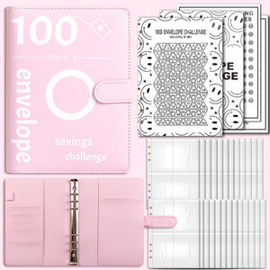 Pink + (Printed Digital) 25 Sheets of Quadrangle Film + 2 Sheets of Smiley 100 Days Coated Paper