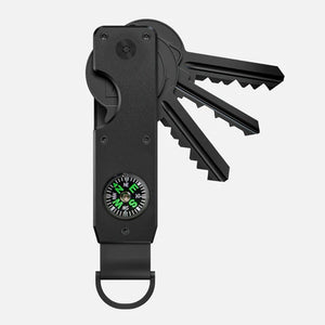 Black + with compass