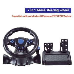 7-in-1 gaming steering wheel