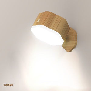 Wood Grain White Light