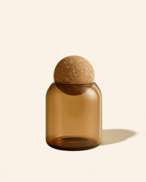 translucent amber