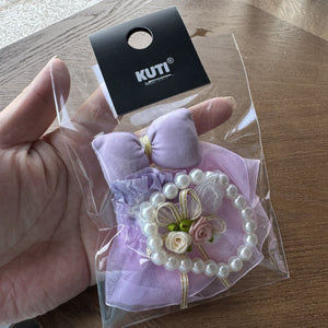 Purple Floral [Three-Piece Set]
