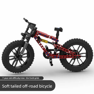 Soft tail A bicycle (red)