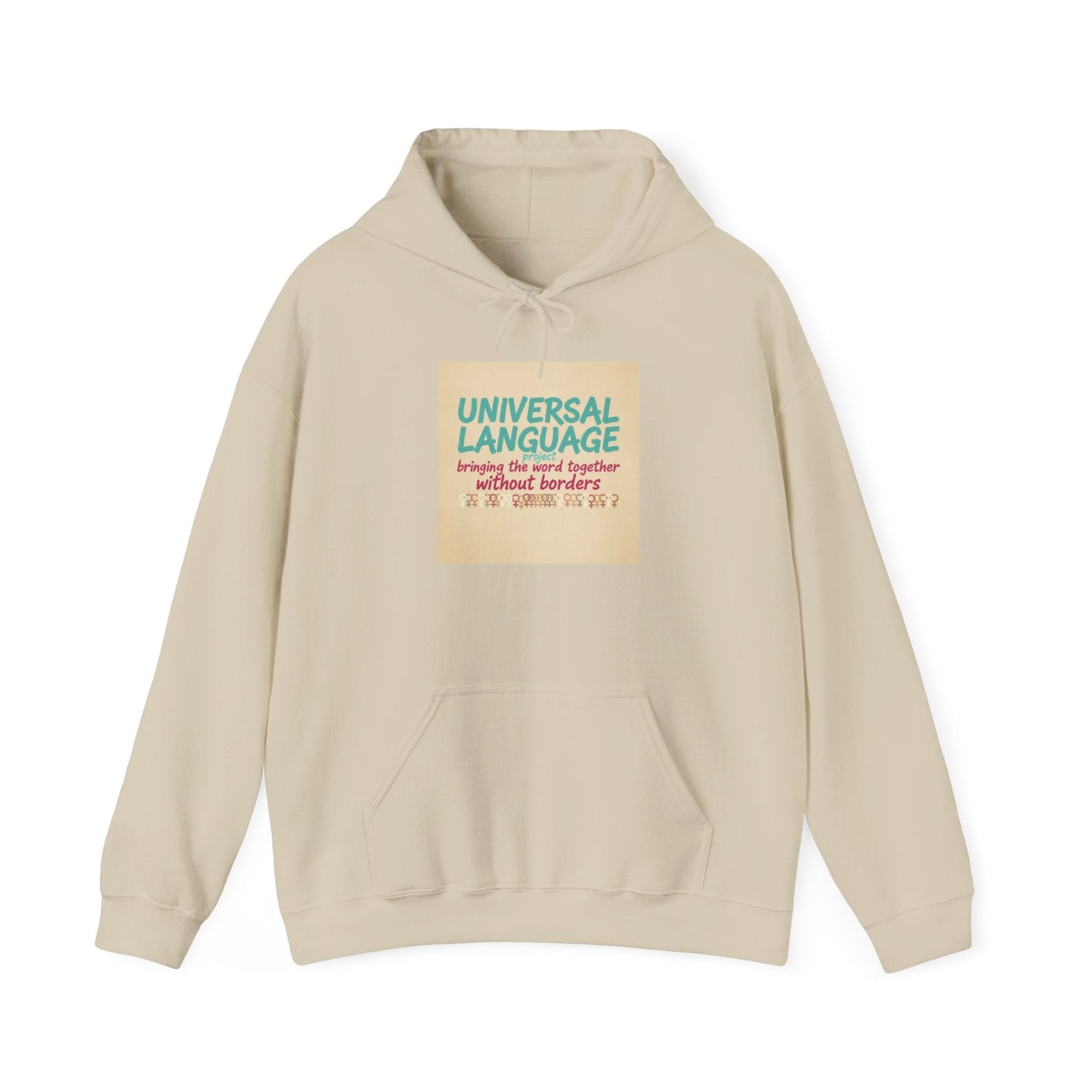 Universal Language Hoodie | empowerment slogan, feminist apparel