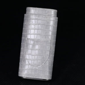 Grey - Crocodile Pattern [Individual Cigar Cover]