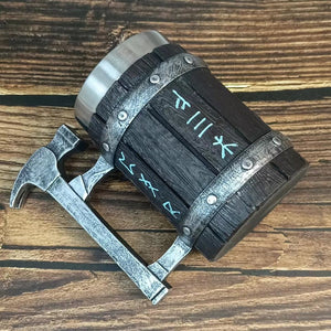 Hammer bamboo barrel mug