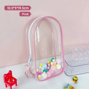 light pink - PVC zipper