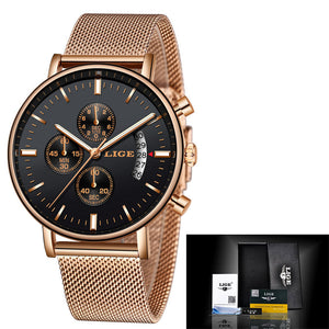 Rose Gold Black