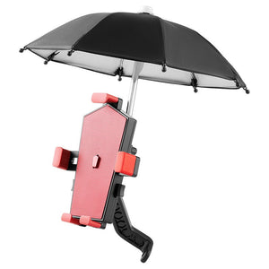 Rearview mirror red with umbre