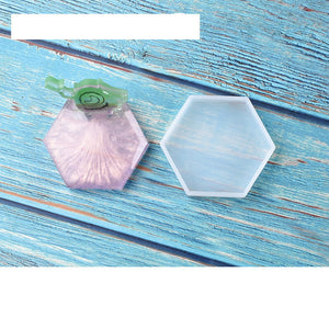 Small hexagonal table