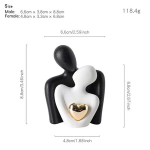 8cm black and white