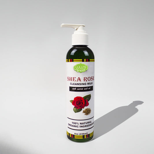 Shea-Rose Face Cleansing Milk – Gentle Hydrating Facial Cleanser