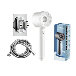 Simple white flower spray+1.5m pipe+bracket+color box