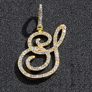 Gold single letter S