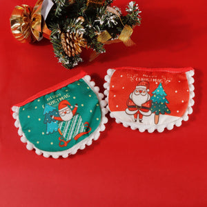 Christmas double-sided bib (fr