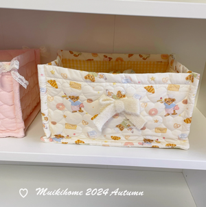 Chef Bear (Large Quilted Storage Basket)