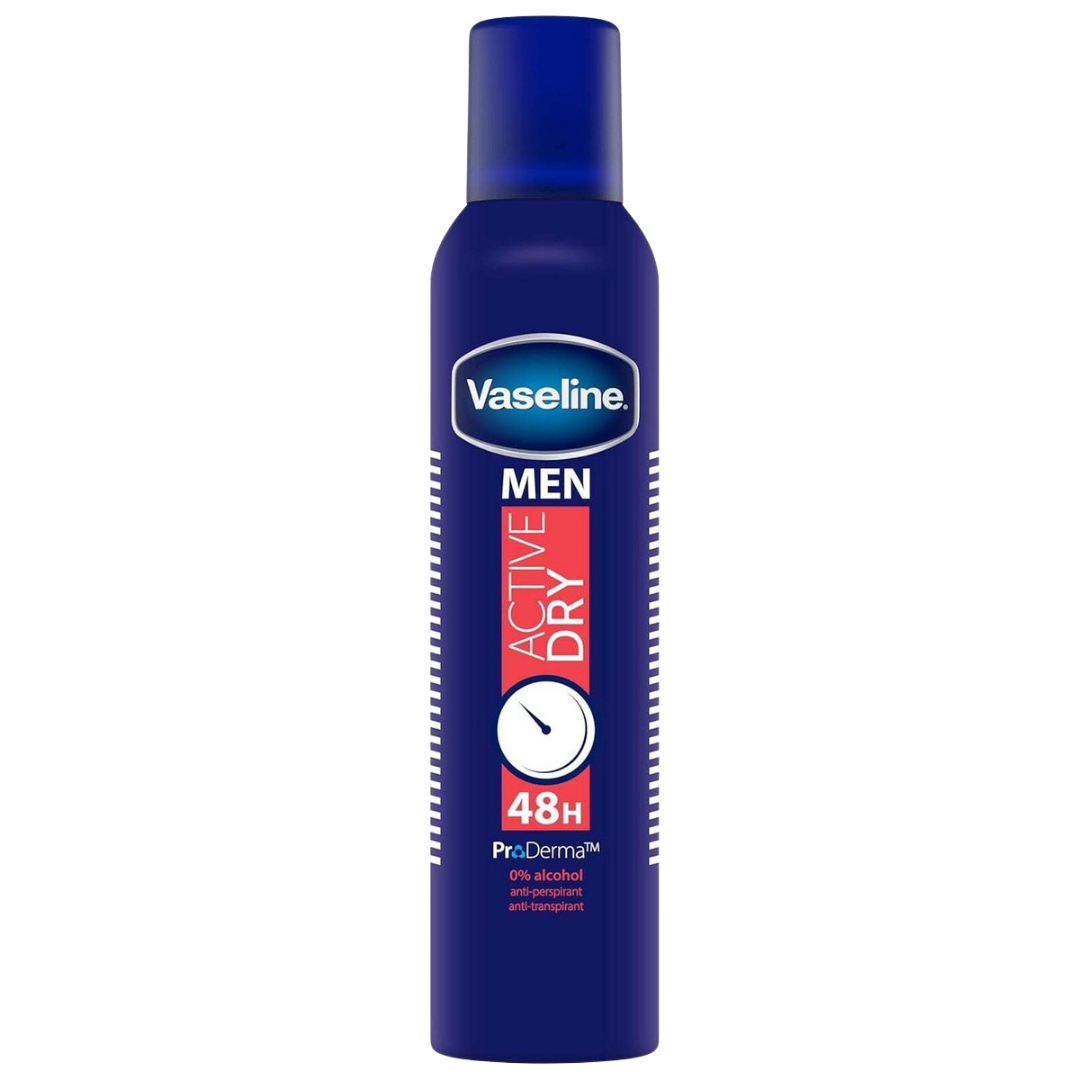 Vaseline Men Active Dry Antiperspirant Deodorant Spray (8.5oz)