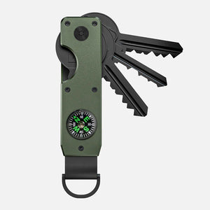 Army green + with compass
