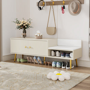 Antique White+MDF+Metal