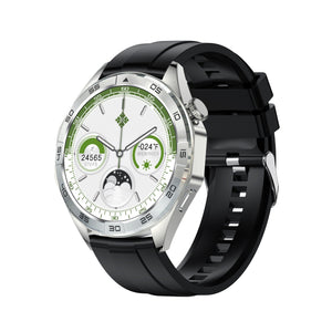 Silver machine black silicone