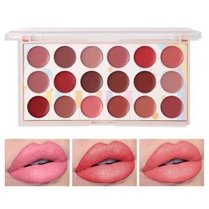 18 color lipstick