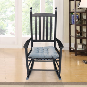Black + Solid Wood
