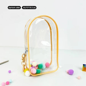 yellow - PVC zipper