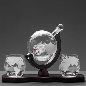 Wave wooden stand + 1 bottle +
