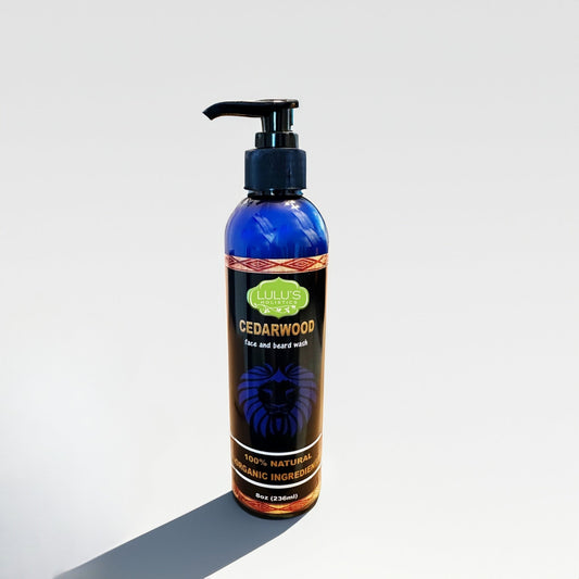 Cedarwood Face & Beard Wash – Natural Men’s Cleansing Cleanser