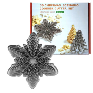 Snowflake 10 piece set (color box)