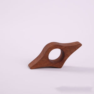 Walnut - One side curved